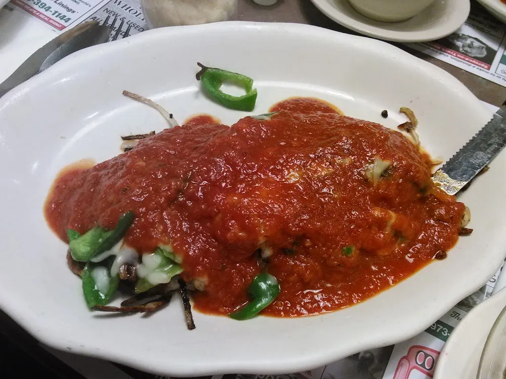 Veal Chopped Steak with Provolone Cheese